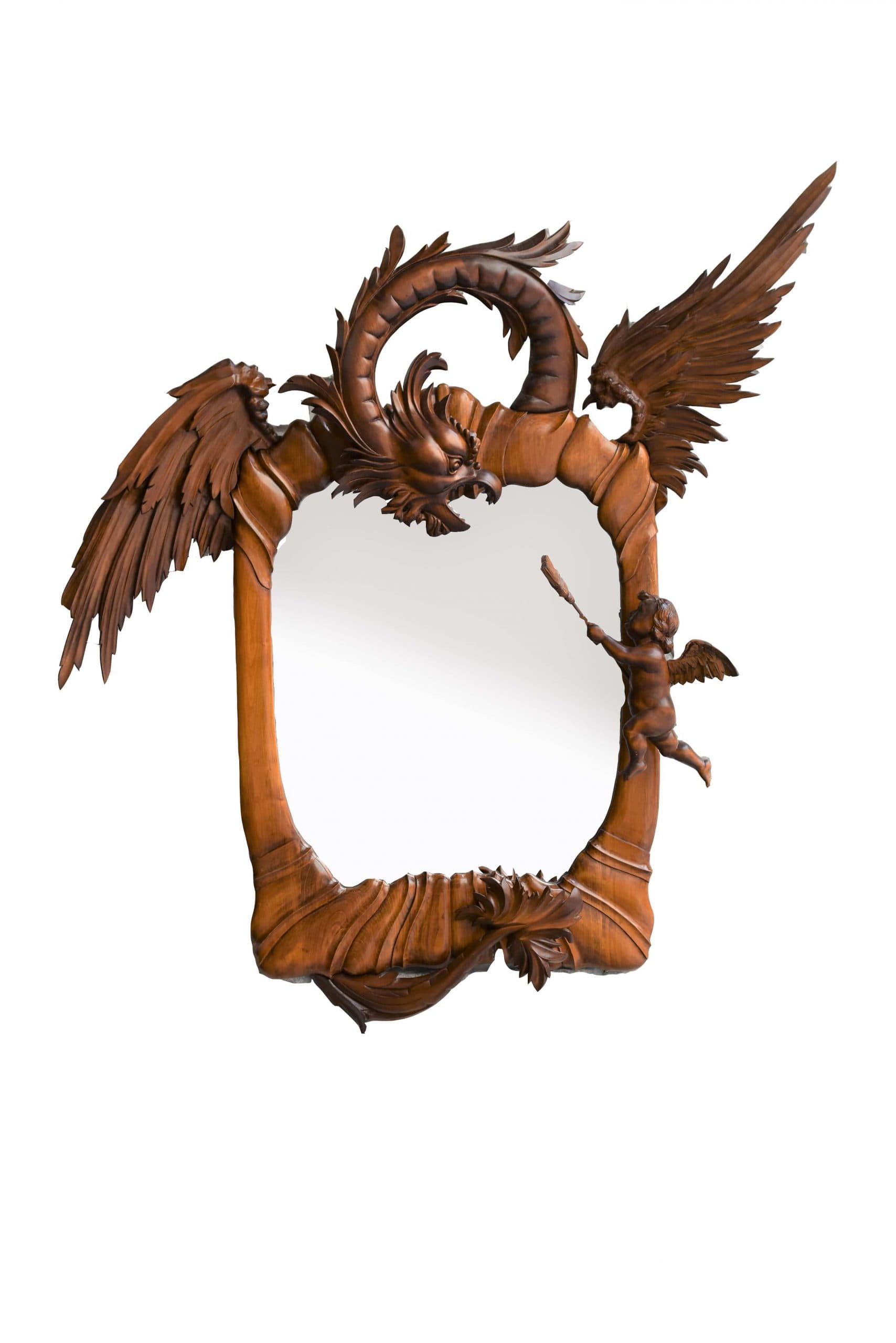 Огледало  копие на оригинално венецианско огледало от 20ти век