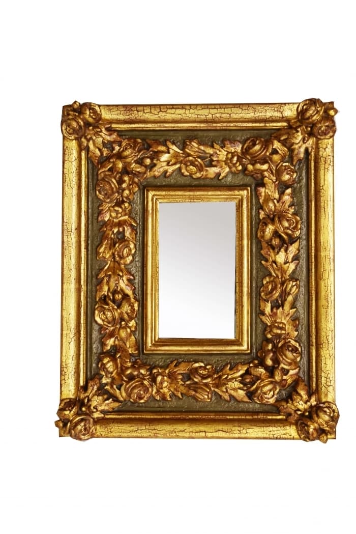 Огледало с позлата, авторска изработка