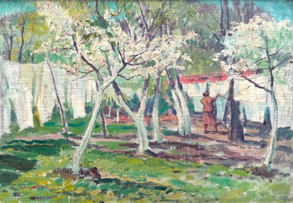 Вера в пролетната градина