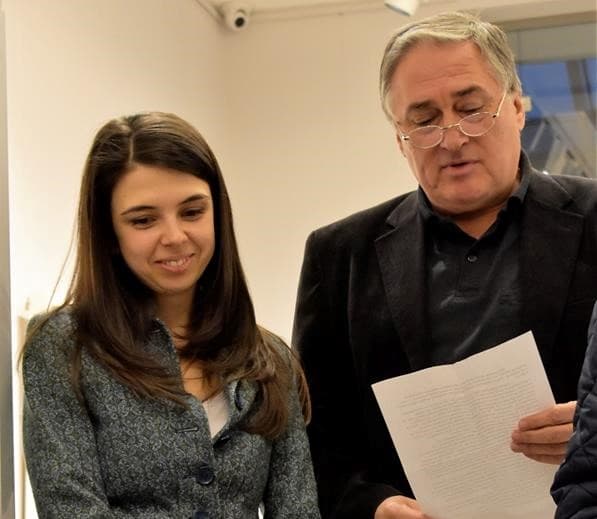 Речта на проф. Памукчиев от откриването на изложбата на Калина Мавродиева