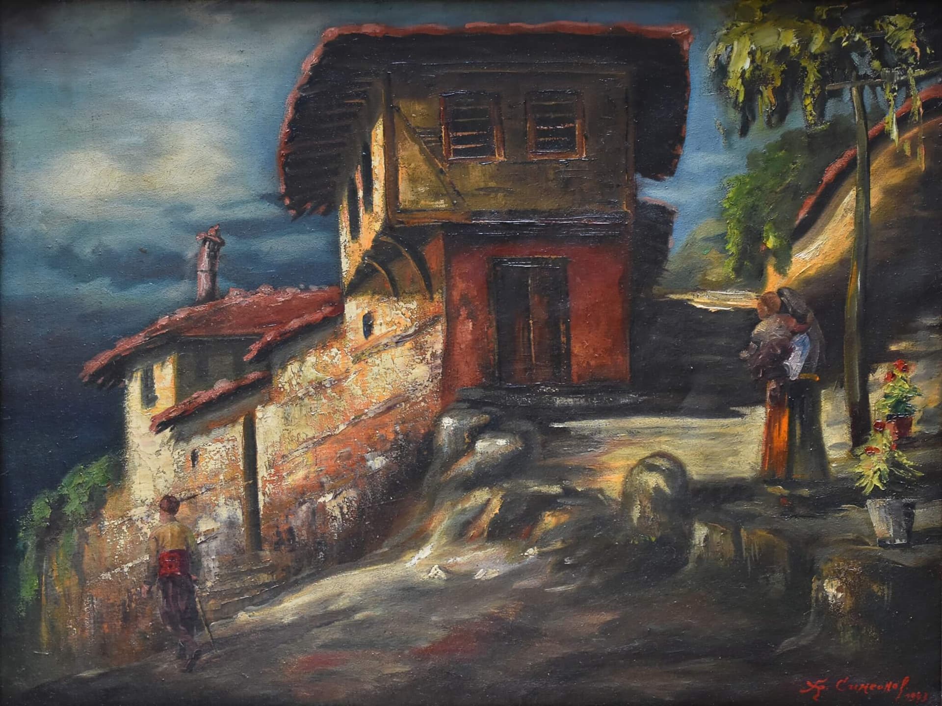 На село