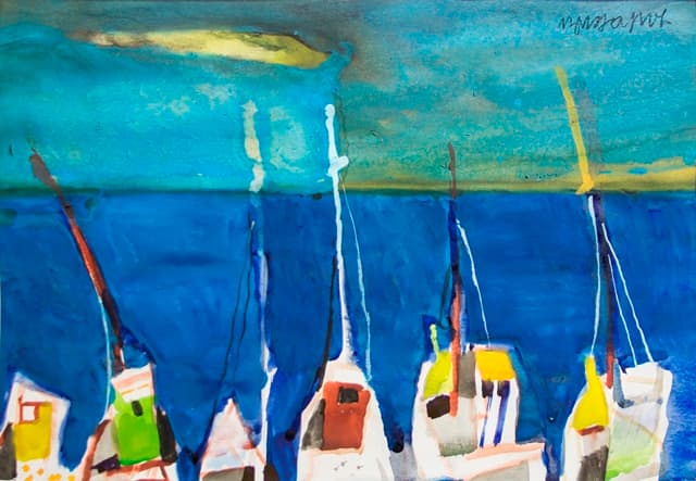 ЛЮБЕН ЗИДАРОВ Старецът и трите морета - акварел 3 - 19 ноември 2016 откриване: 3 ноември (четвъртък) от 18:30 часа