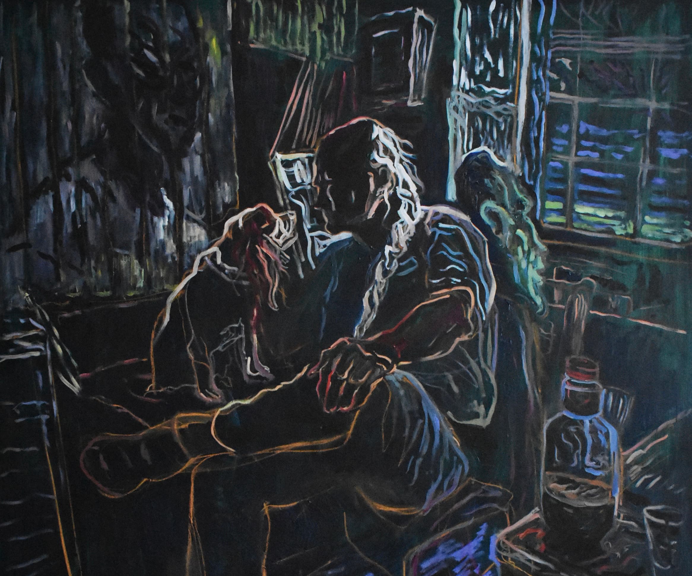 "Мракът свети" - изложба на Силвия Богоева